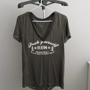 lululemon workout t-shirt